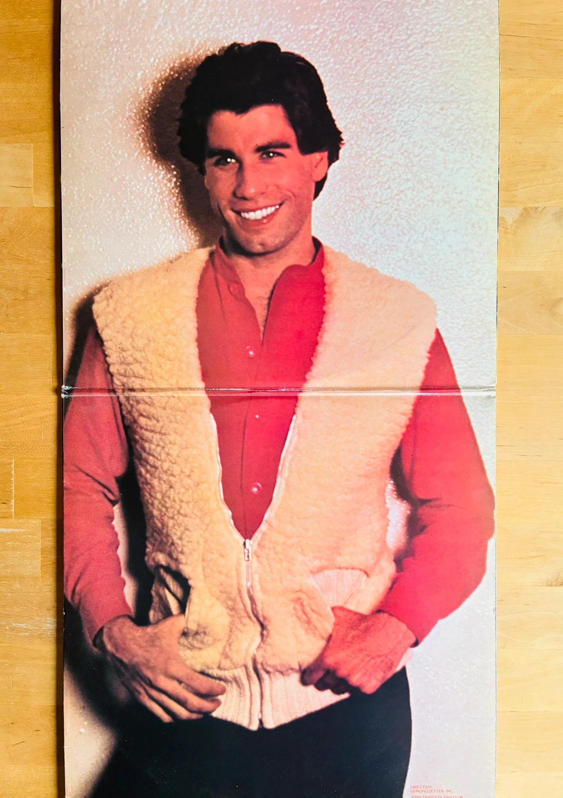Disco de vinilo doble 33T John Travolta Fever edición coleccionista coloreada. – photo 2